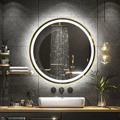 Smart Touch LED-Spiegel mit Rahmen aus Aluminiumlegierung