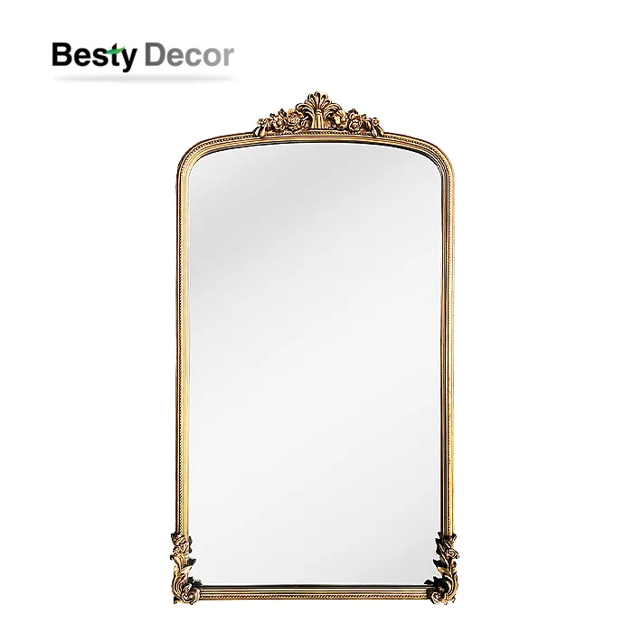 Große stehende Bodenspiegel mit Holzrahmen im Großhandel für das Wohnzimmer